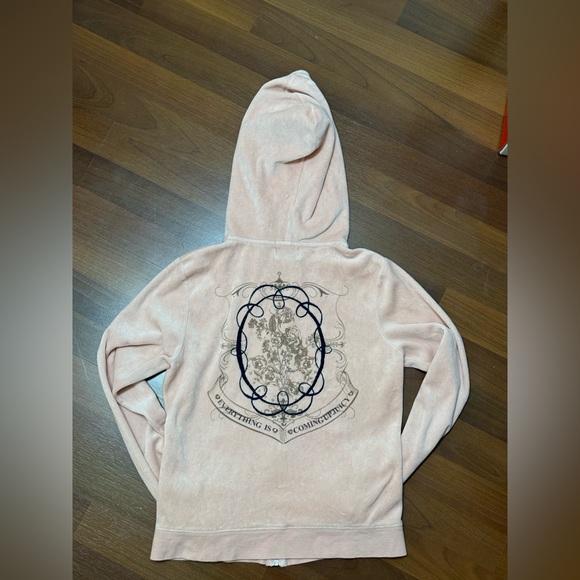 Juicy Couture Tops - Juicy Couture Pink Hoodie